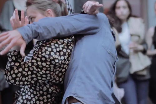 Vernissage Go Out! n°32 au Flux Laboratory - performance de Woman's Move