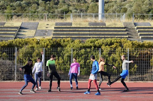 Dancewalk in the Municipal Stadium of Marathon / video by Parissis Panos