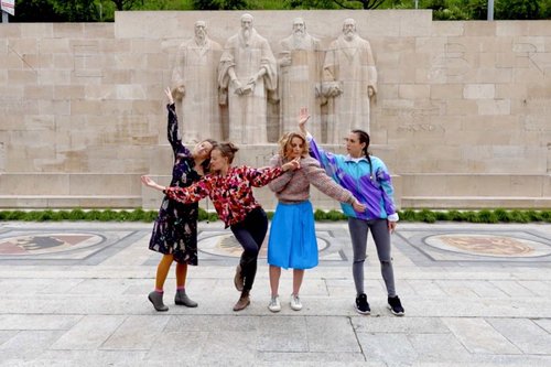 Une minute de danse par jour - Mur des réformateurs